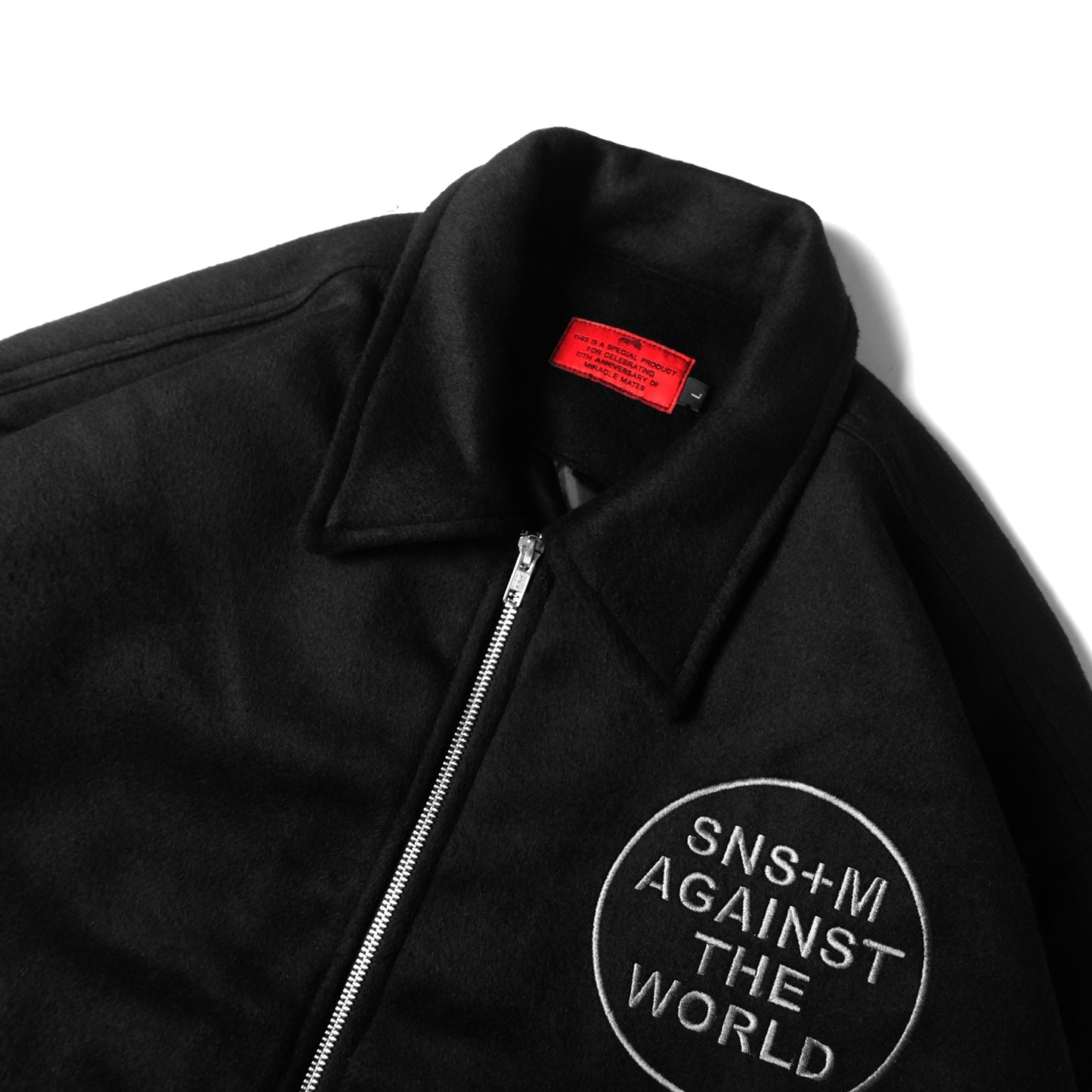 Miracle Mates - Grate Black Work Jacket Collaboration SNSB