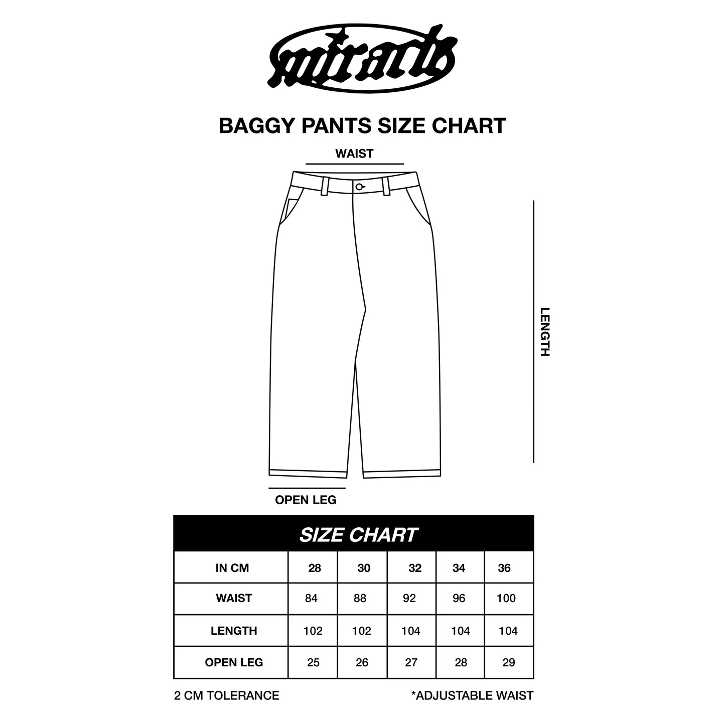 Miracle Mates - Nered Pants