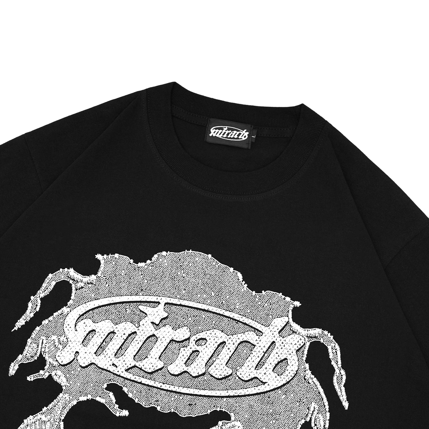 Miracle Mates - Suture Black Oversized T Shirt