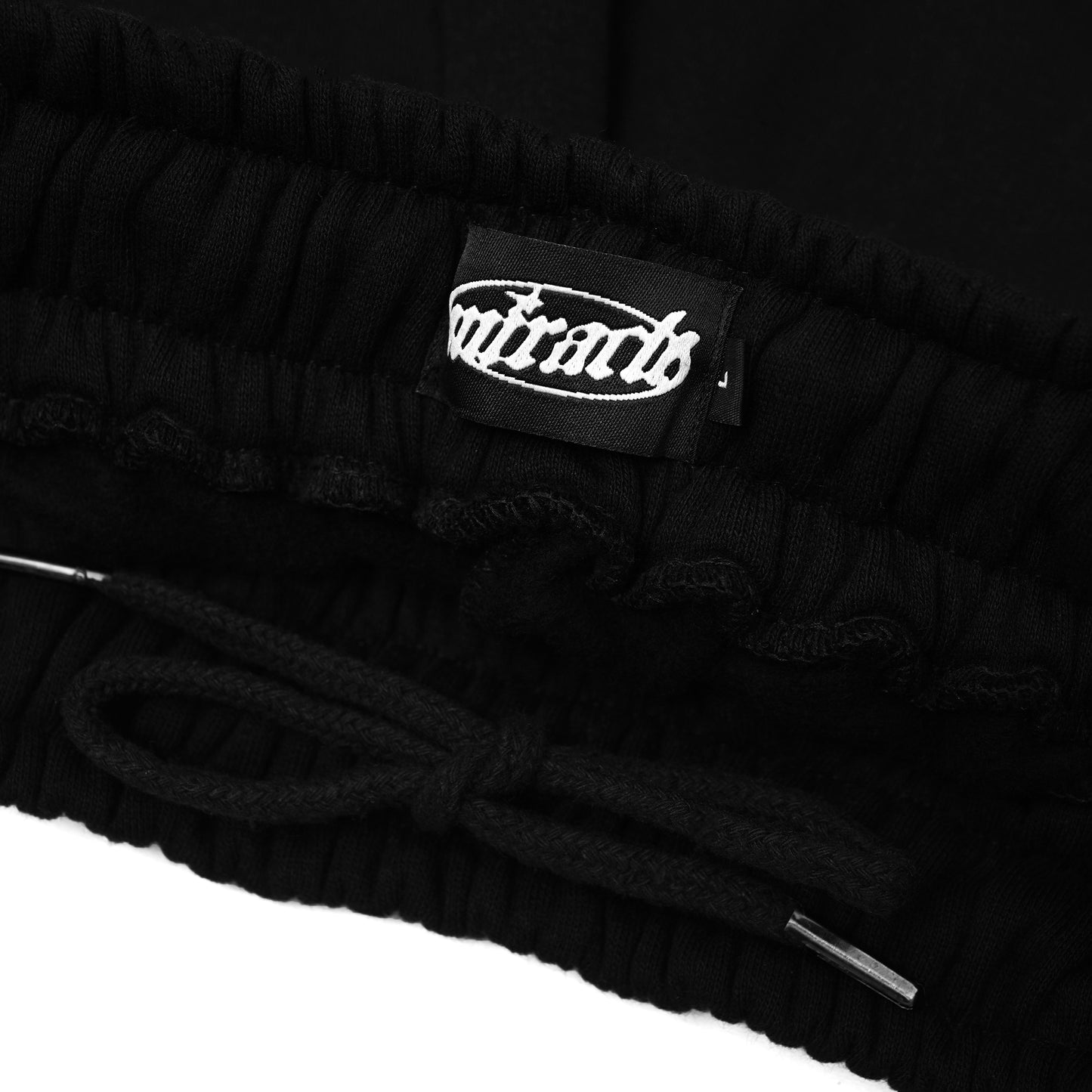 Miracle Mates - Pure Black Baggy Sweatpants