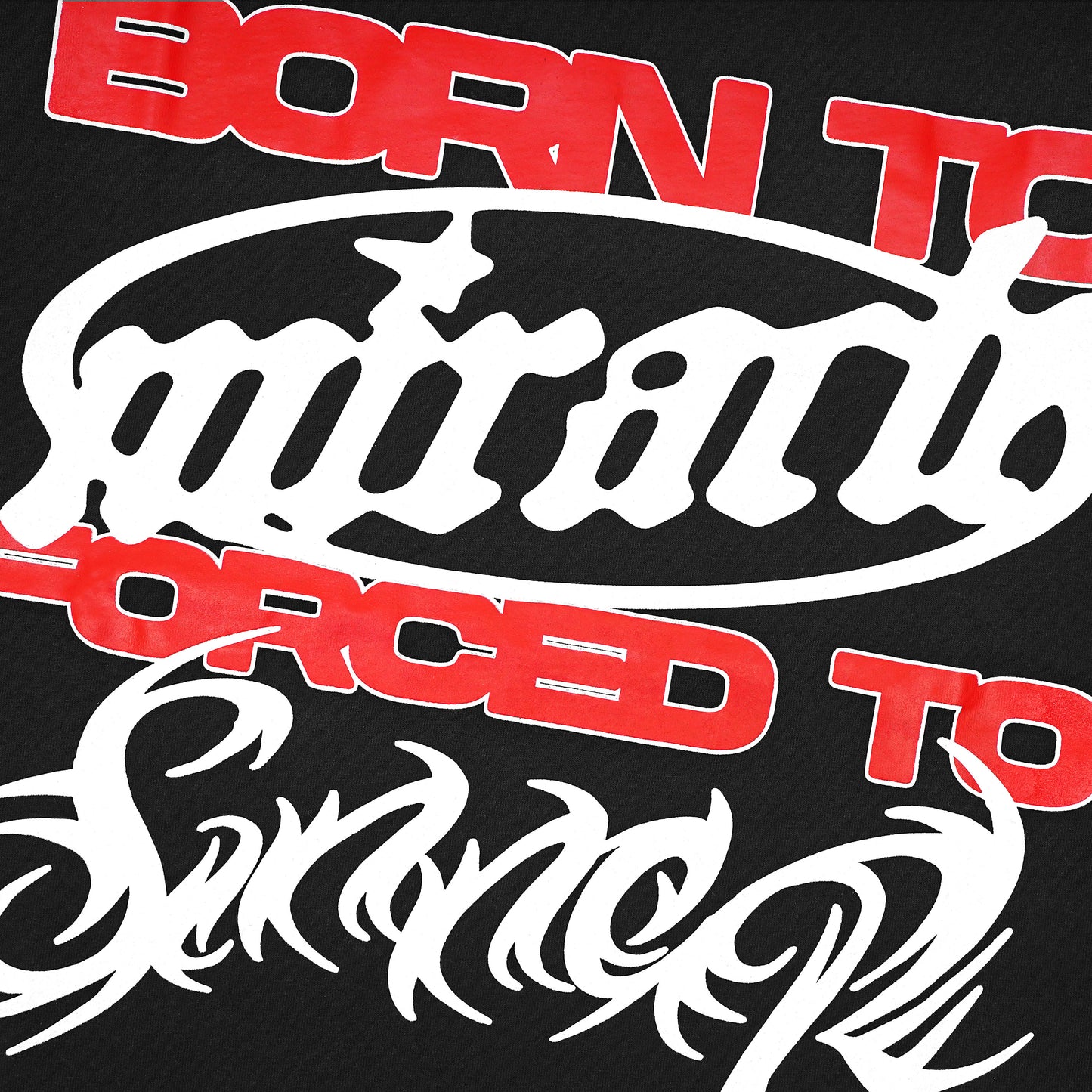 Miracle Mates - Sinner Black Oversized T Shirt