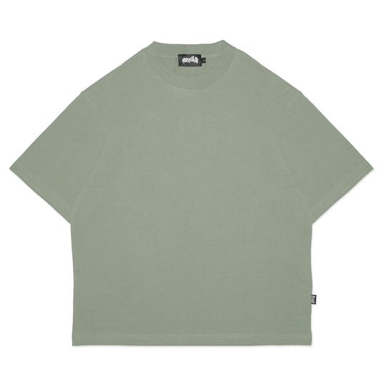 Miracle Mates - Heavycotton Sage Green T Shirt I Kaos Polos Oversized 16s