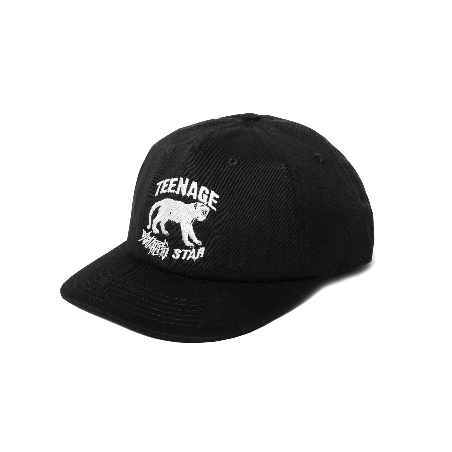 Miracle Mates - Circus Rock Black 6 Panel Cap Collboration Teenage Death Star