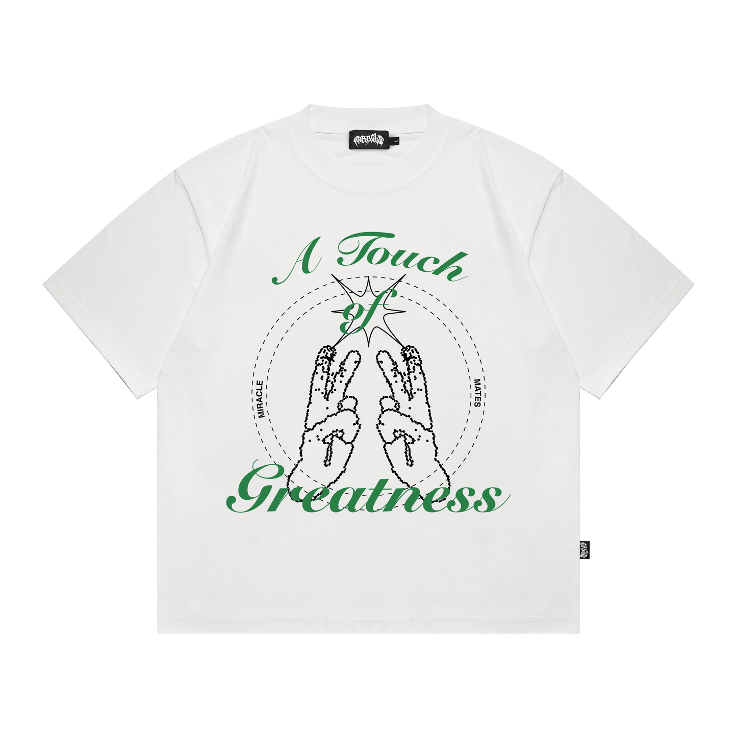 Miracle Mates - Hollyx White Oversized T Shirt