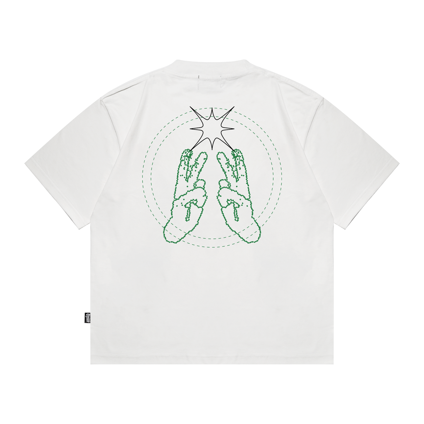 Miracle Mates - Hollyx White Oversized T Shirt