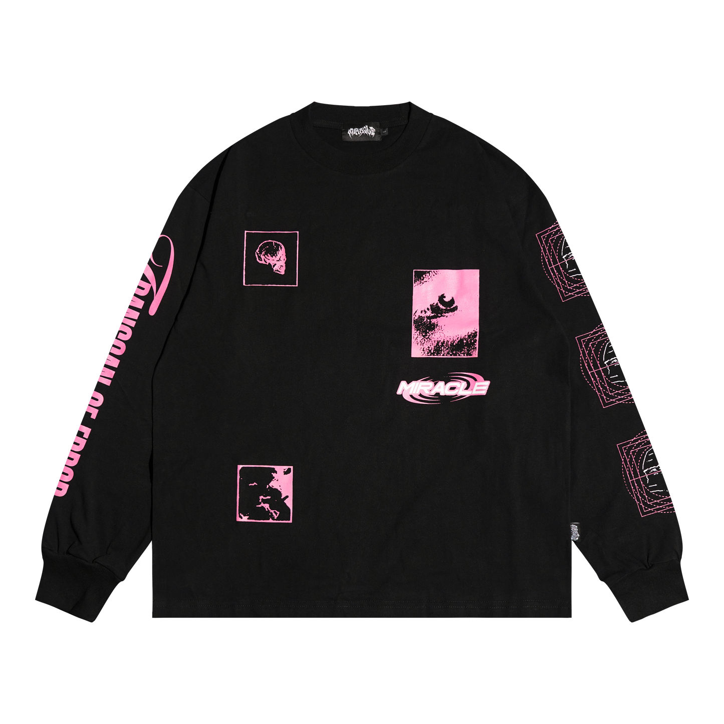 Miracle Mates - Enfer Longsleeve Oversized T Shirt
