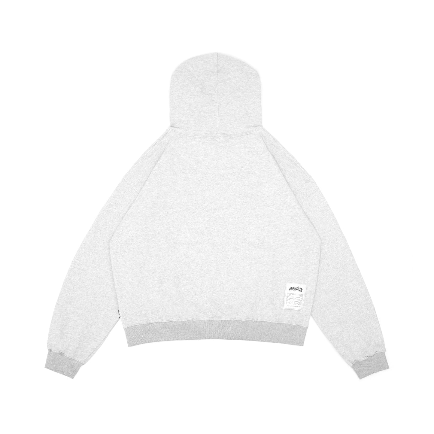 Miracle Mates - Plein Misty Grey Boxy Hoodie