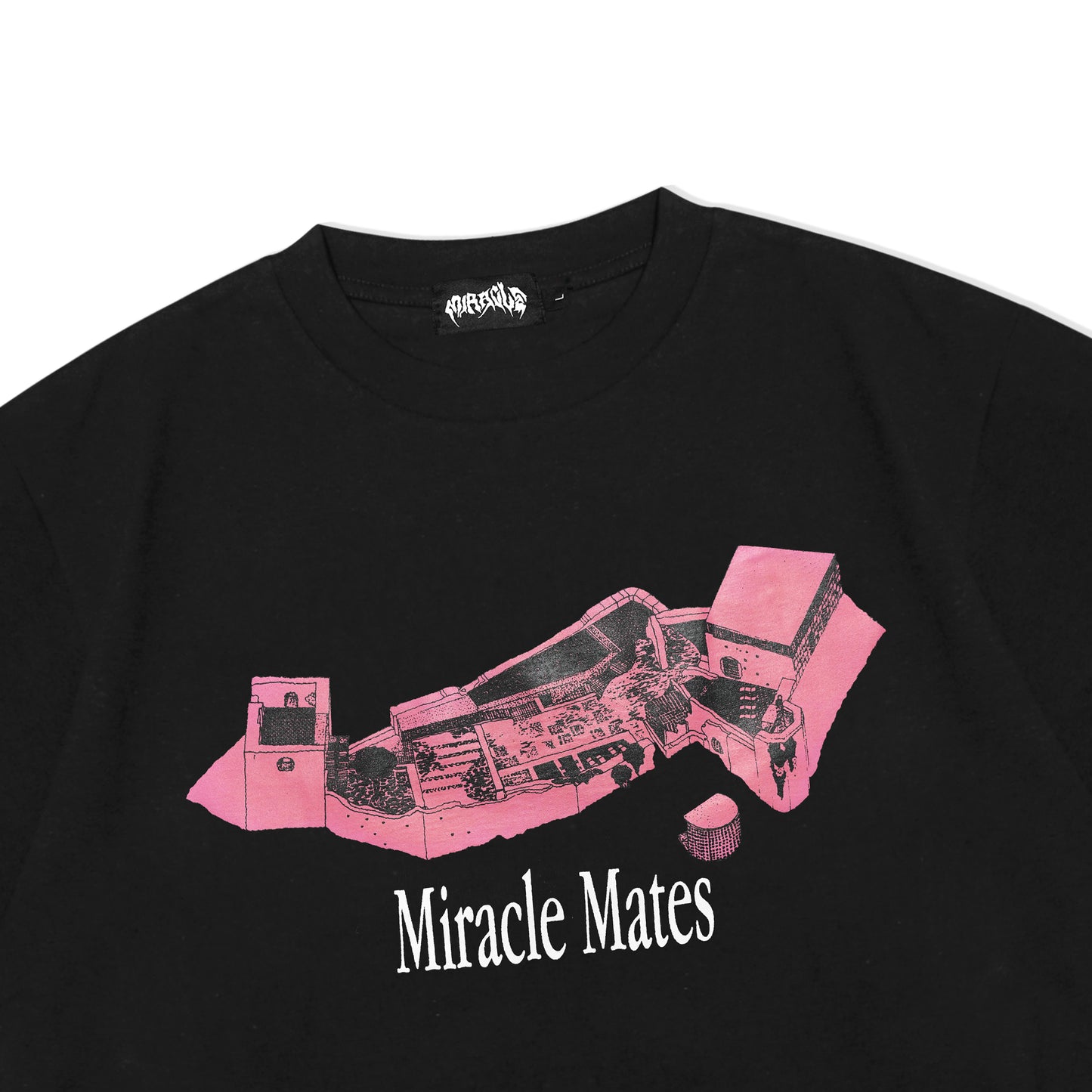 Miracle Mates - Ratz Black Oversized T Shirt