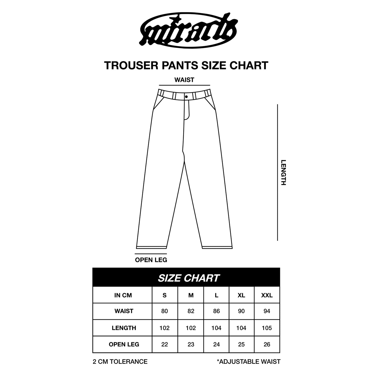 Miracle Mates - Bersec Trousers Pants Black