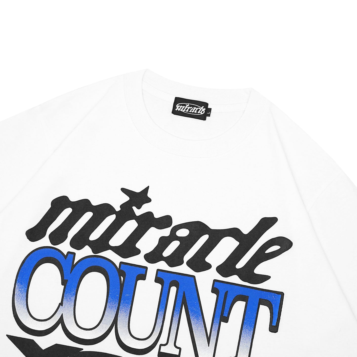Miracle Mates - Bands White Oversized T Shirt
