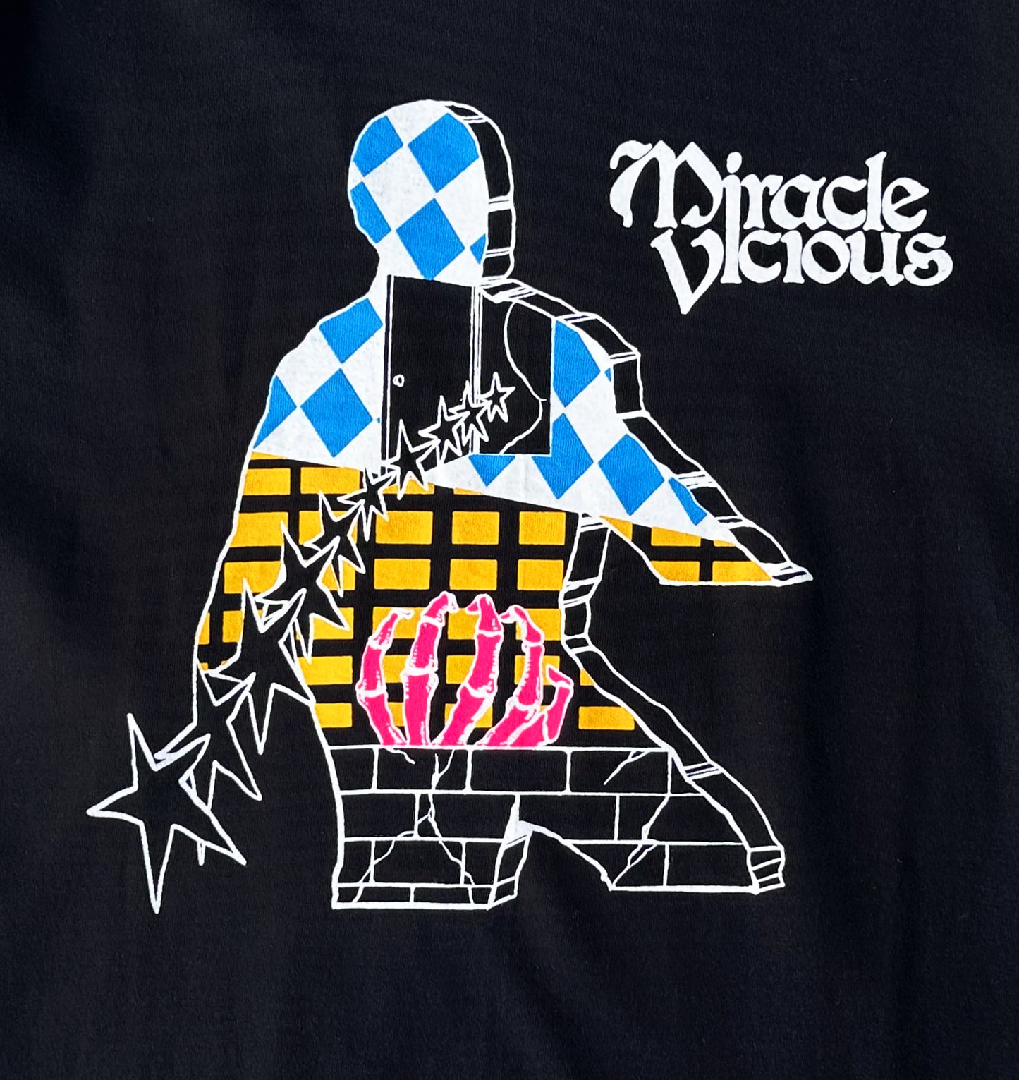 Miracle Mates x Vicious Pain "Underdog Mates" Black T Shirt