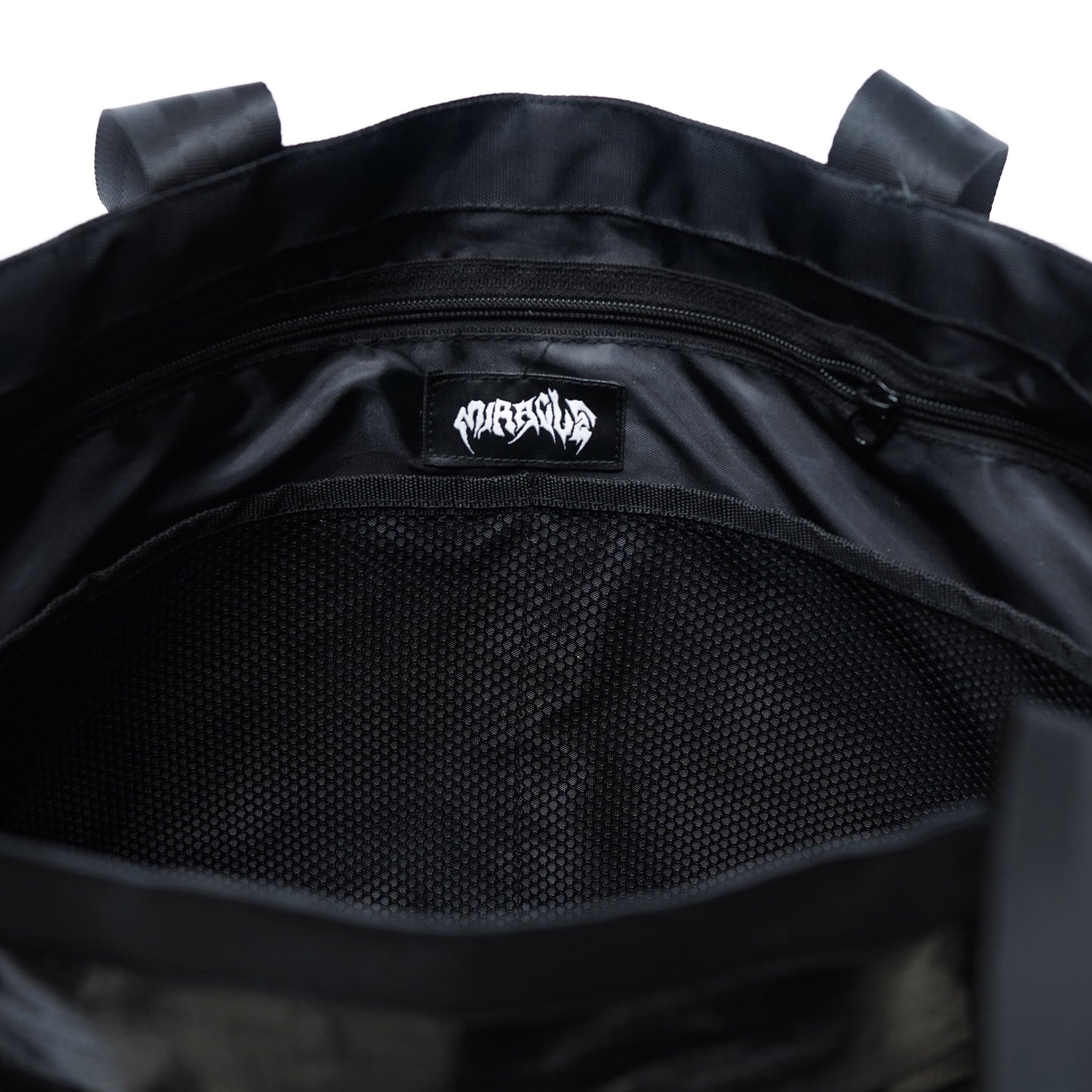 Miracle Mates - Rigide Black Totebag