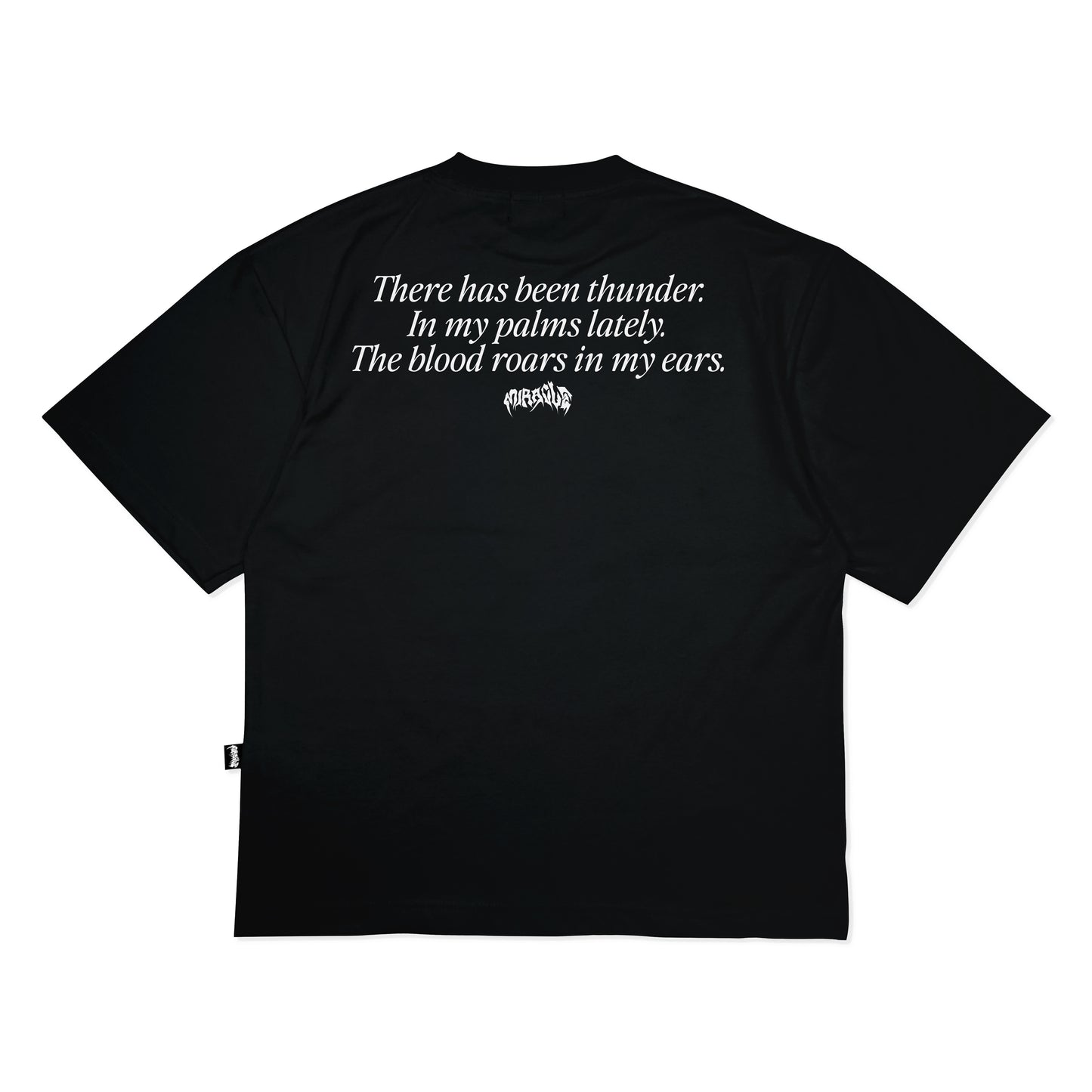 Miracle Mates - Roars Black Oversized T Shirt