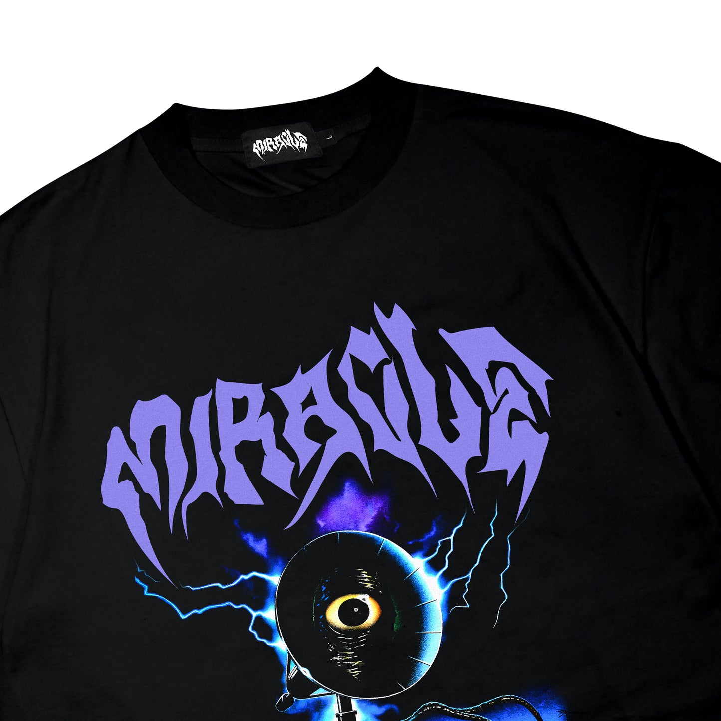 Miracle Mates - Videt Black Oversized T Shirt