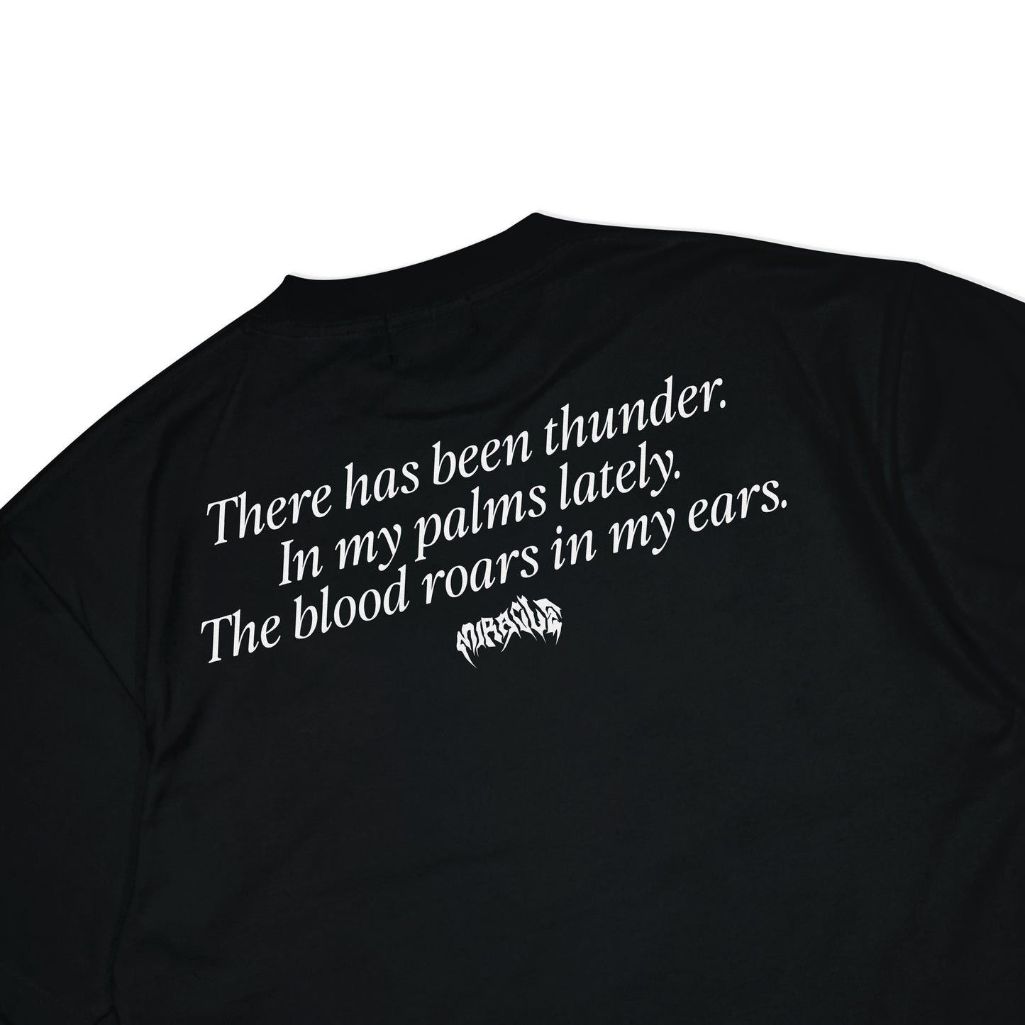 Miracle Mates - Roars Black Oversized T Shirt