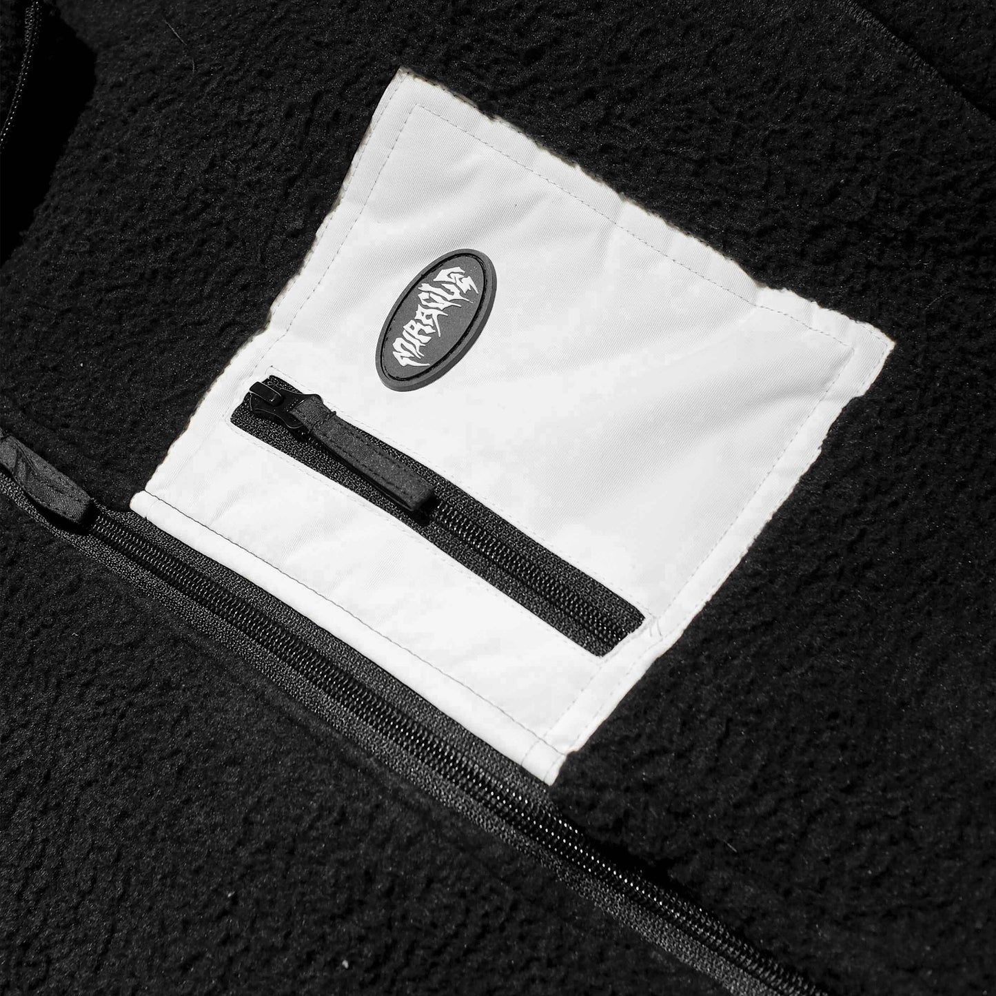 Miracle Mates - Frostine Black Sherpa Jacket