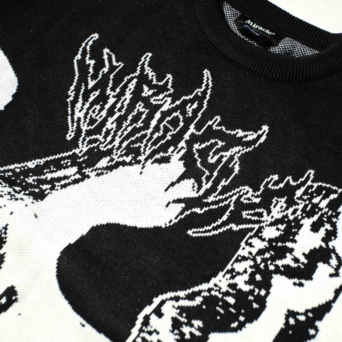 Miracle Mates - Lysergic Knit Sweatshirt