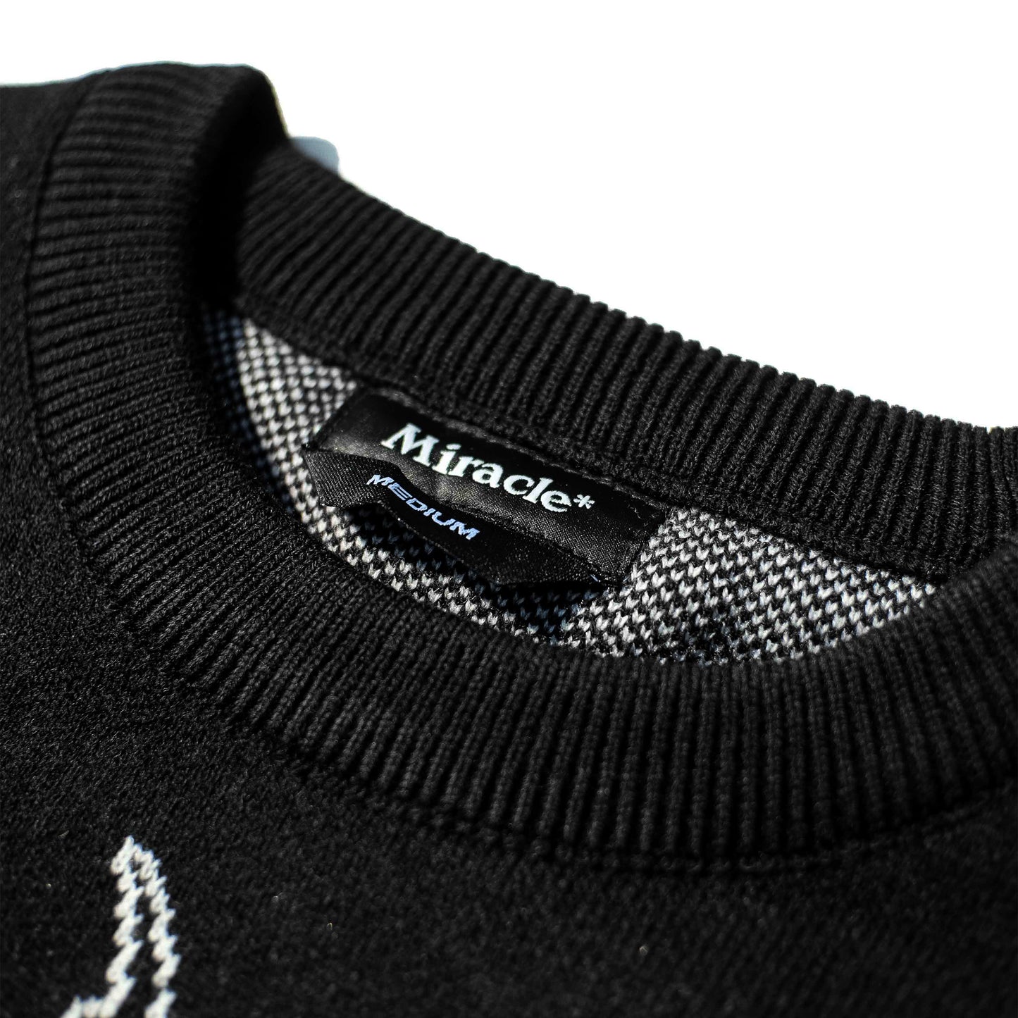 Miracle Mates - Lysergic Knit Sweatshirt