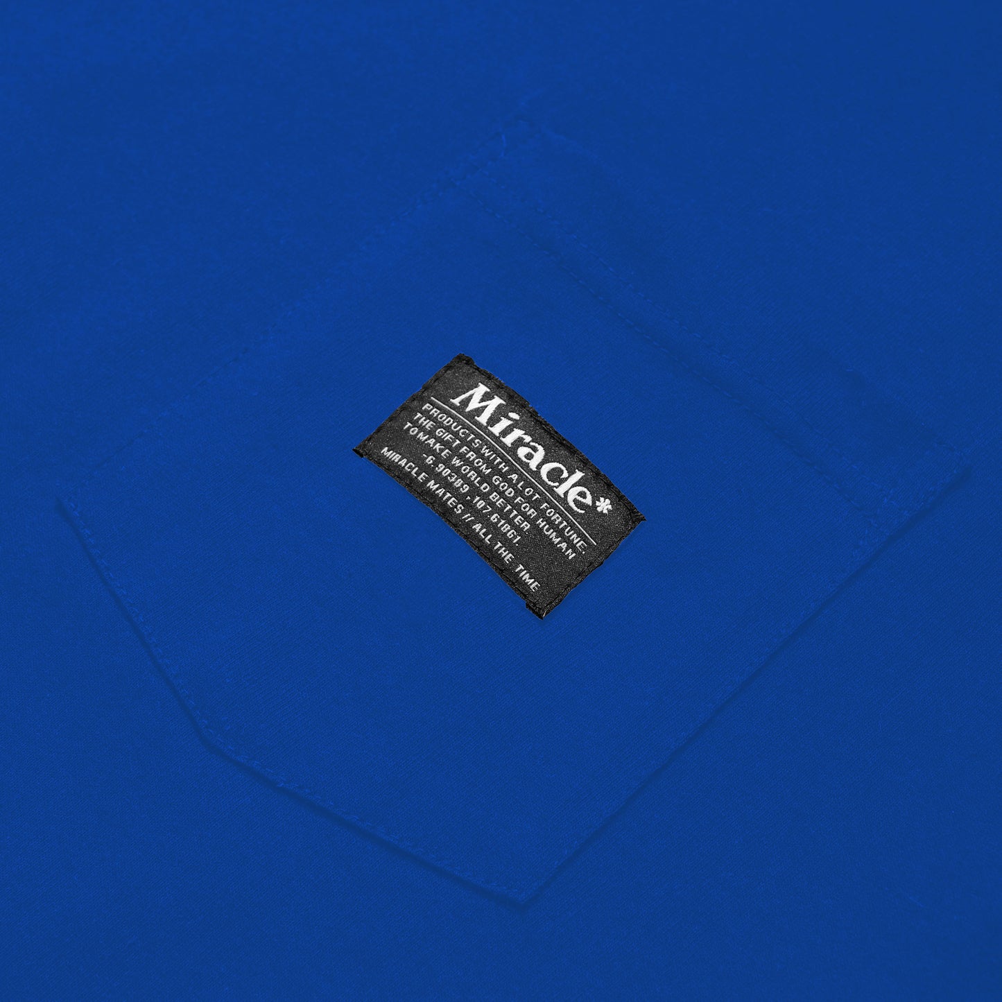 Miracle Mates - Lomme Basic Blue Oversized T Shirt