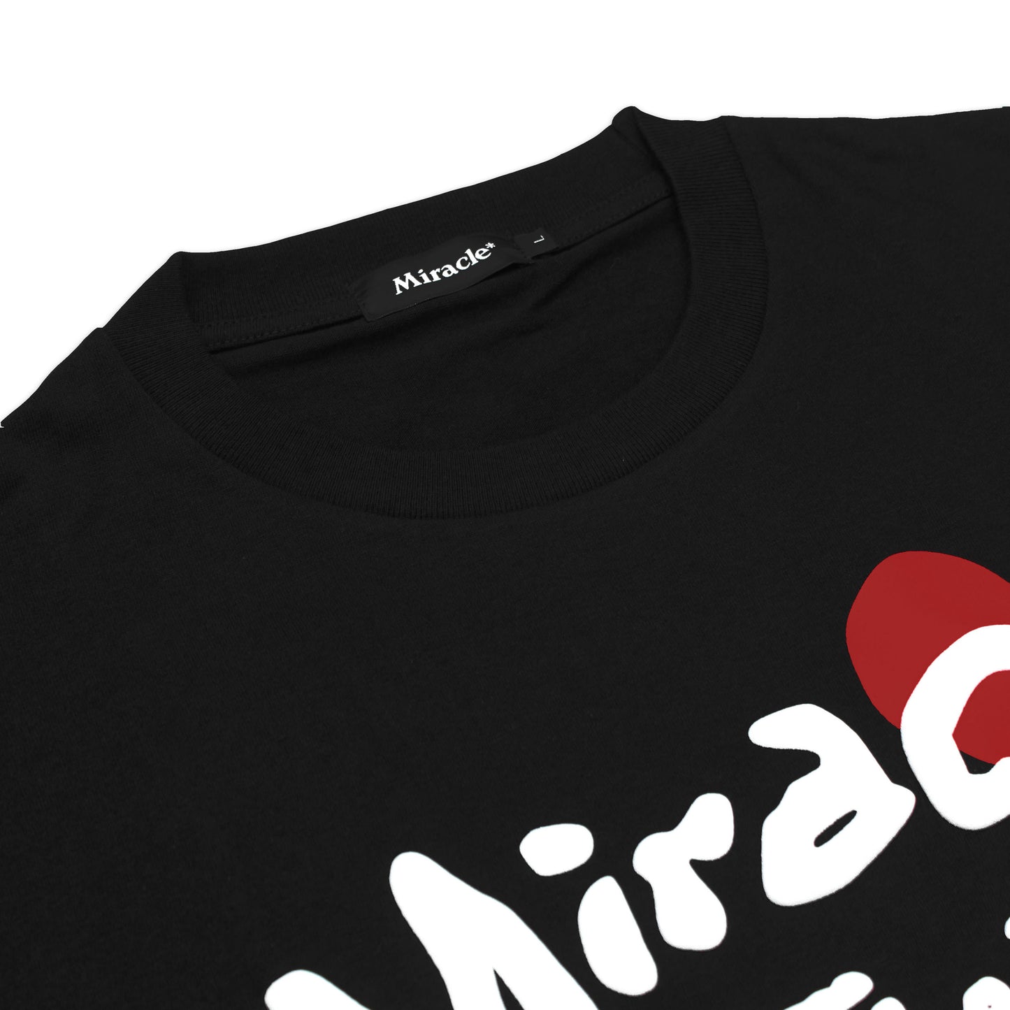 Miracle Mates - Lovers Kid Black Oversized T Shirt