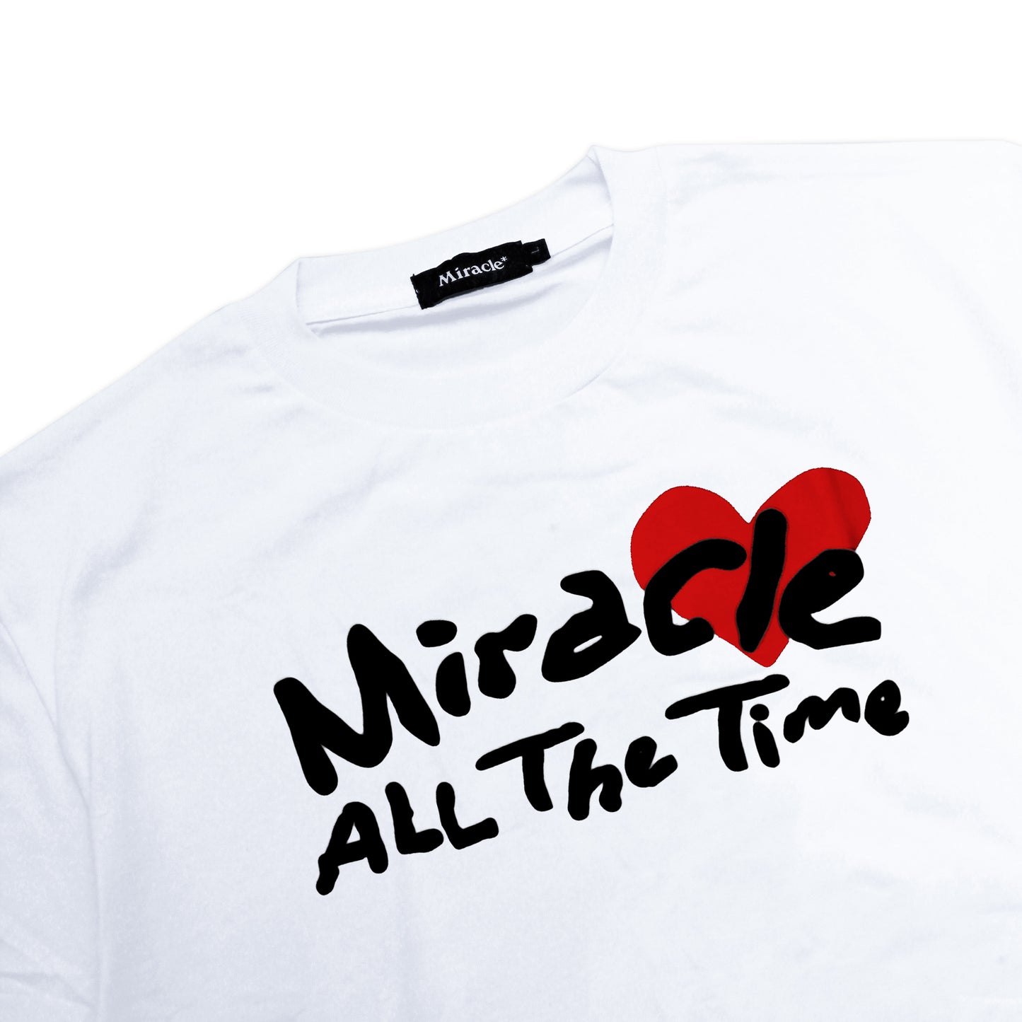 Miracle Mates - Lovers Kid White Oversized T Shirt