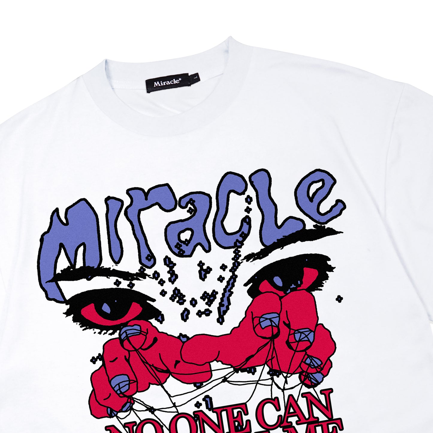 Miracle Mates - Decide White Oversized T Shirt