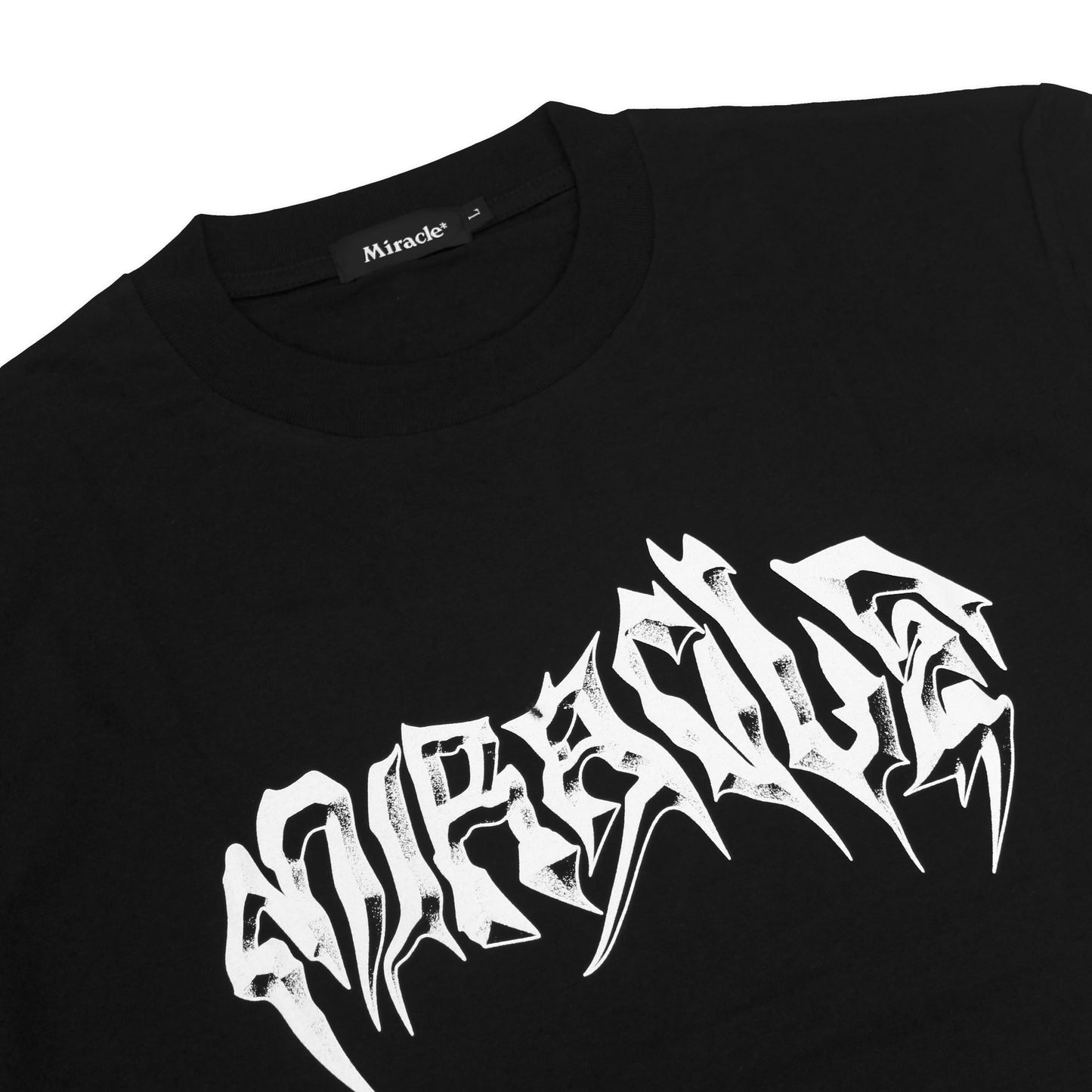 Miracle Mates - Grain Black Oversized T Shirt