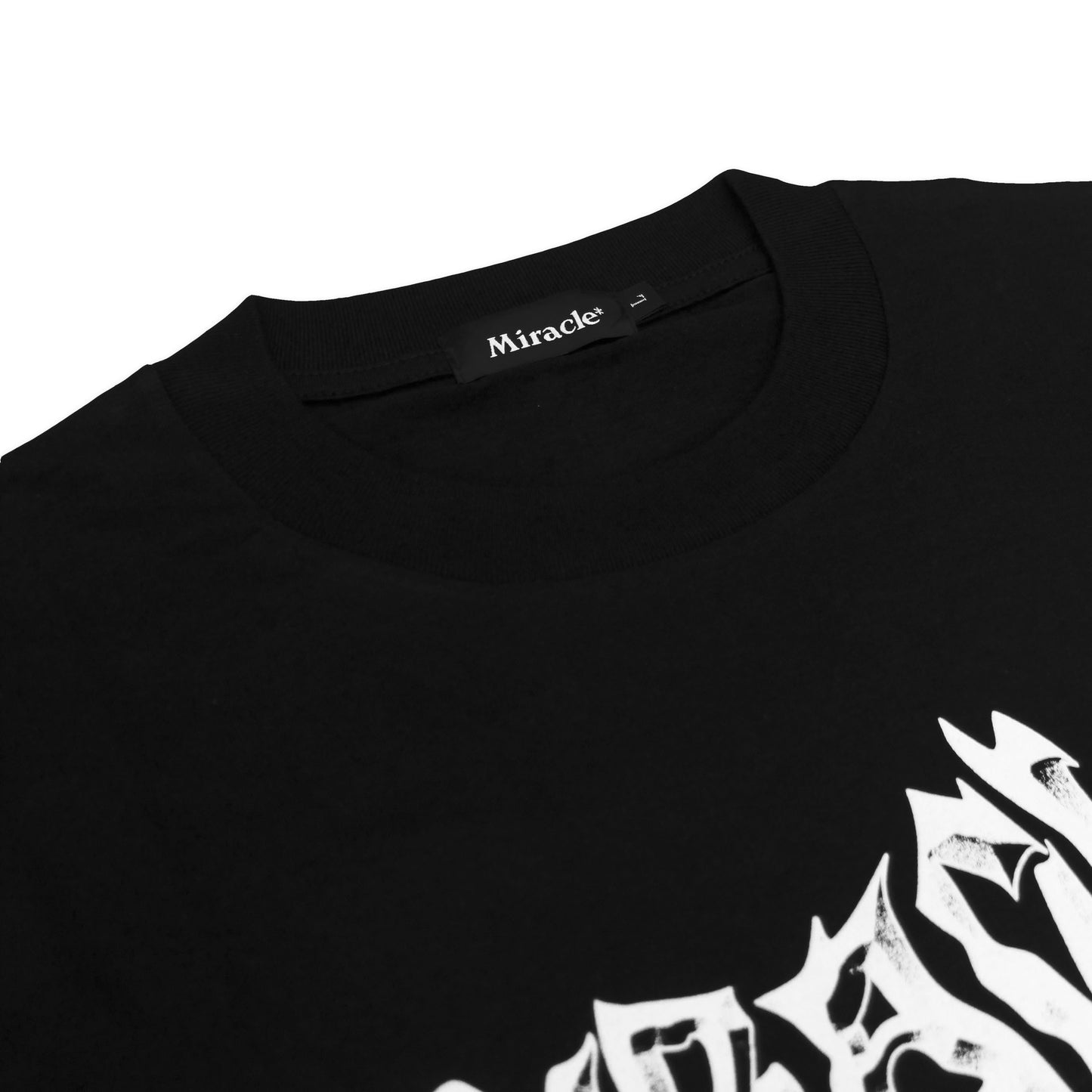 Miracle Mates - Grain Black Oversized T Shirt