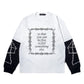 Miracle Mates - Grieving White Double Layer Oversized T Shirt