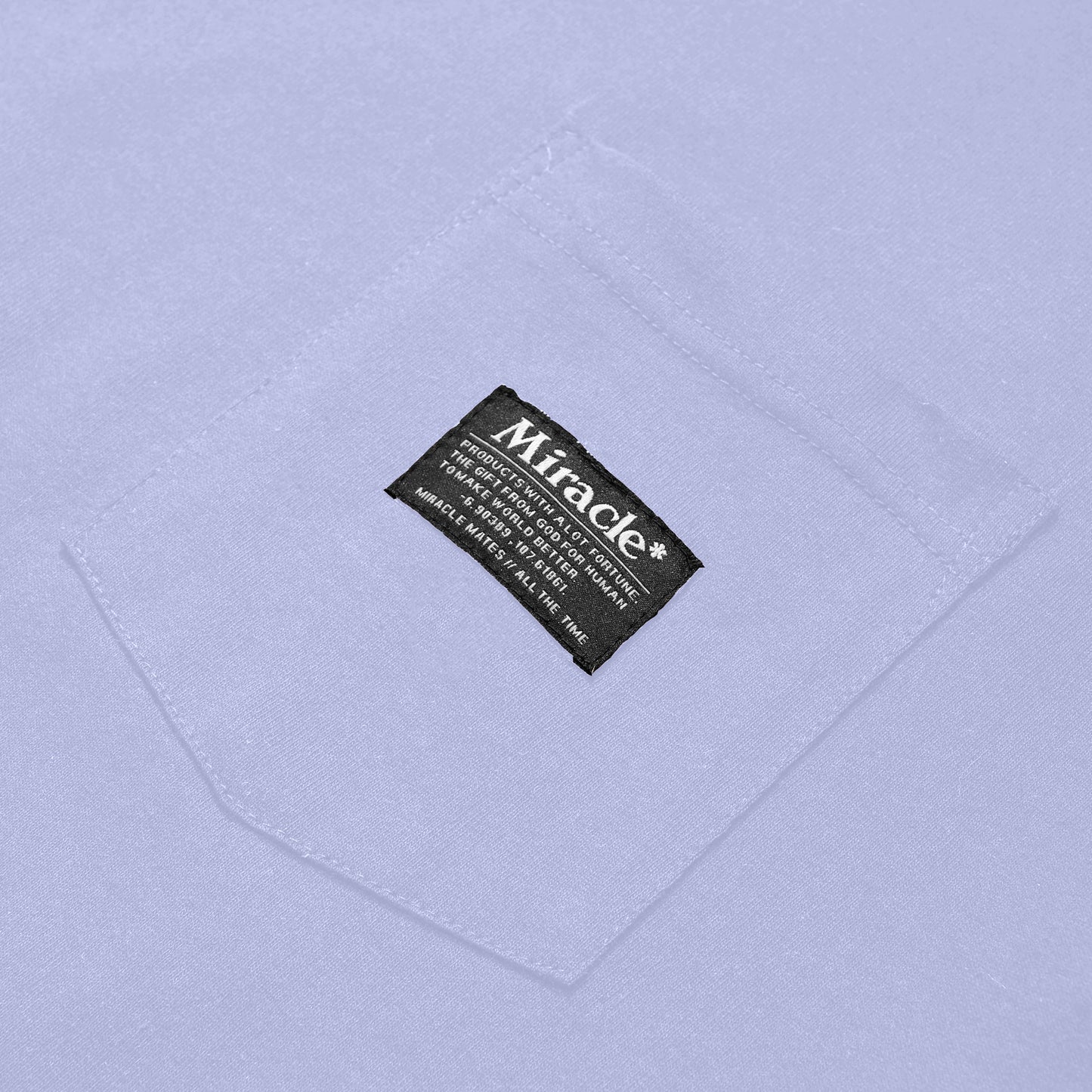Miracle Mates - Lomme Basic Lilac Oversized T Shirt
