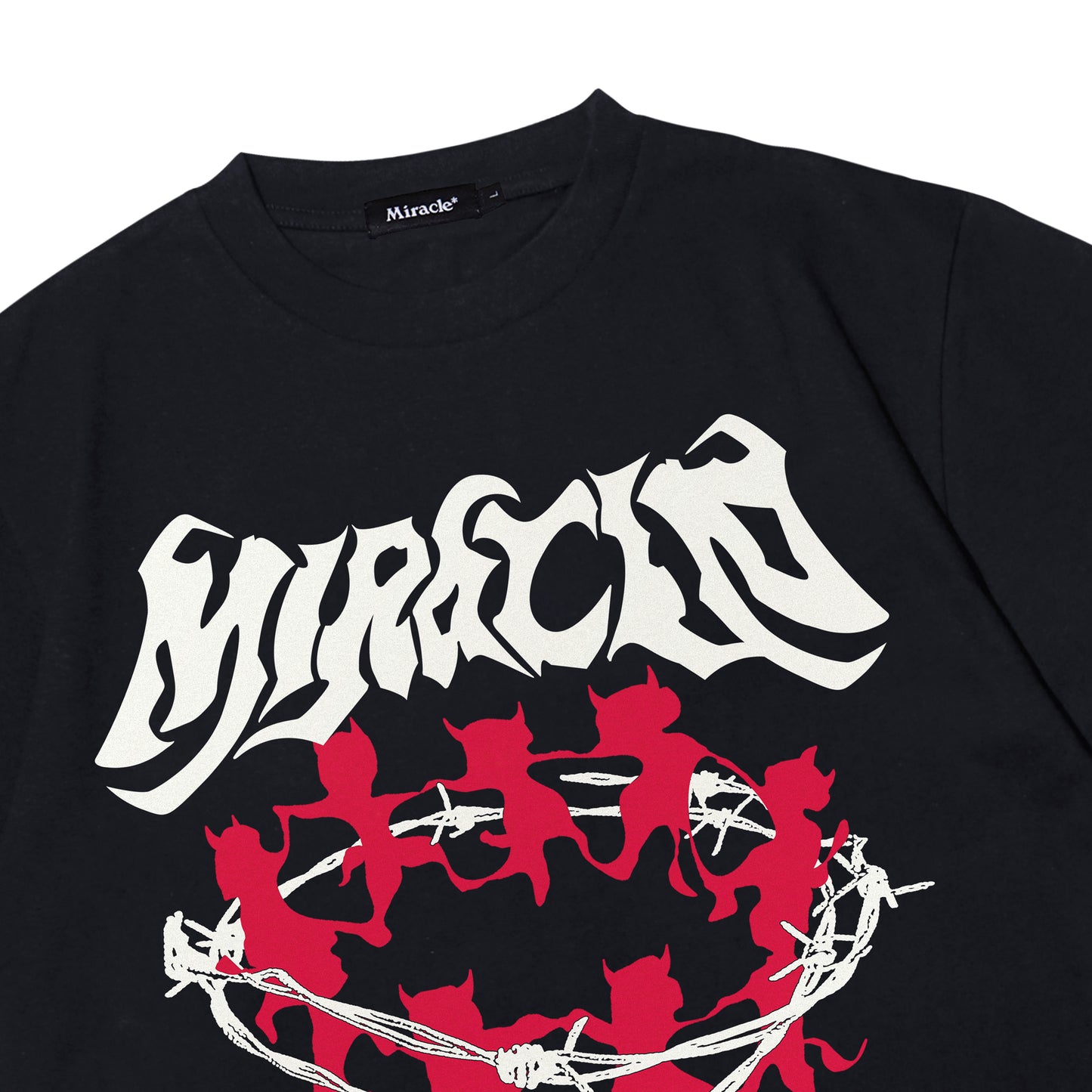 Miracle Mates - Kaos Hitam Besar Pa!n