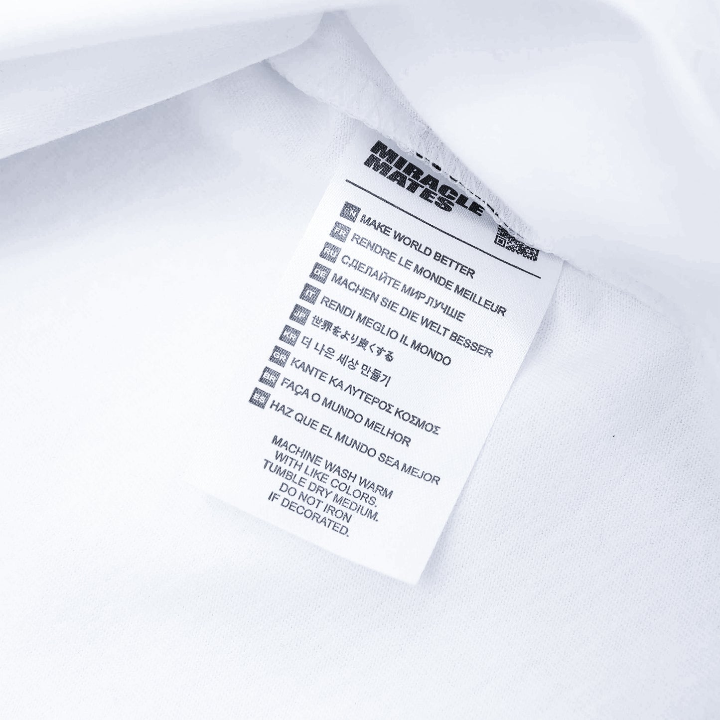 Miracle Mates - Universe White Oversized T Shirt