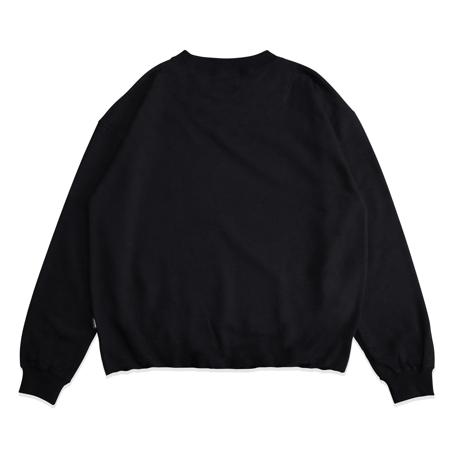 Miracle Mates - Dreary Black Raw Cut Crewneck