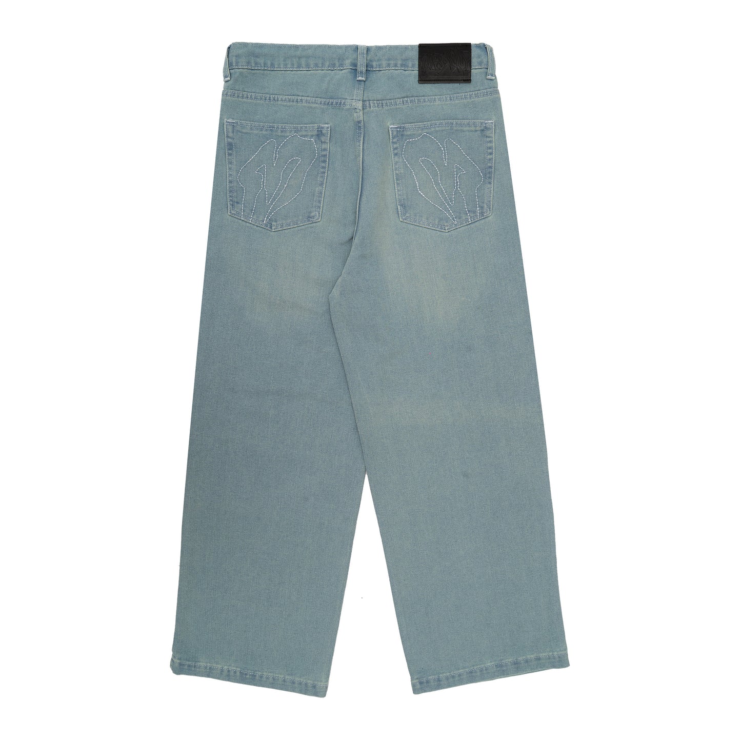 Spades Light Blue Denim Loose Baggy Pants