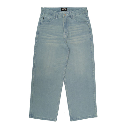 Spades Light Blue Denim Loose Baggy Pants