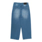 Spades Mid Blue Denim Loose Baggy Pants