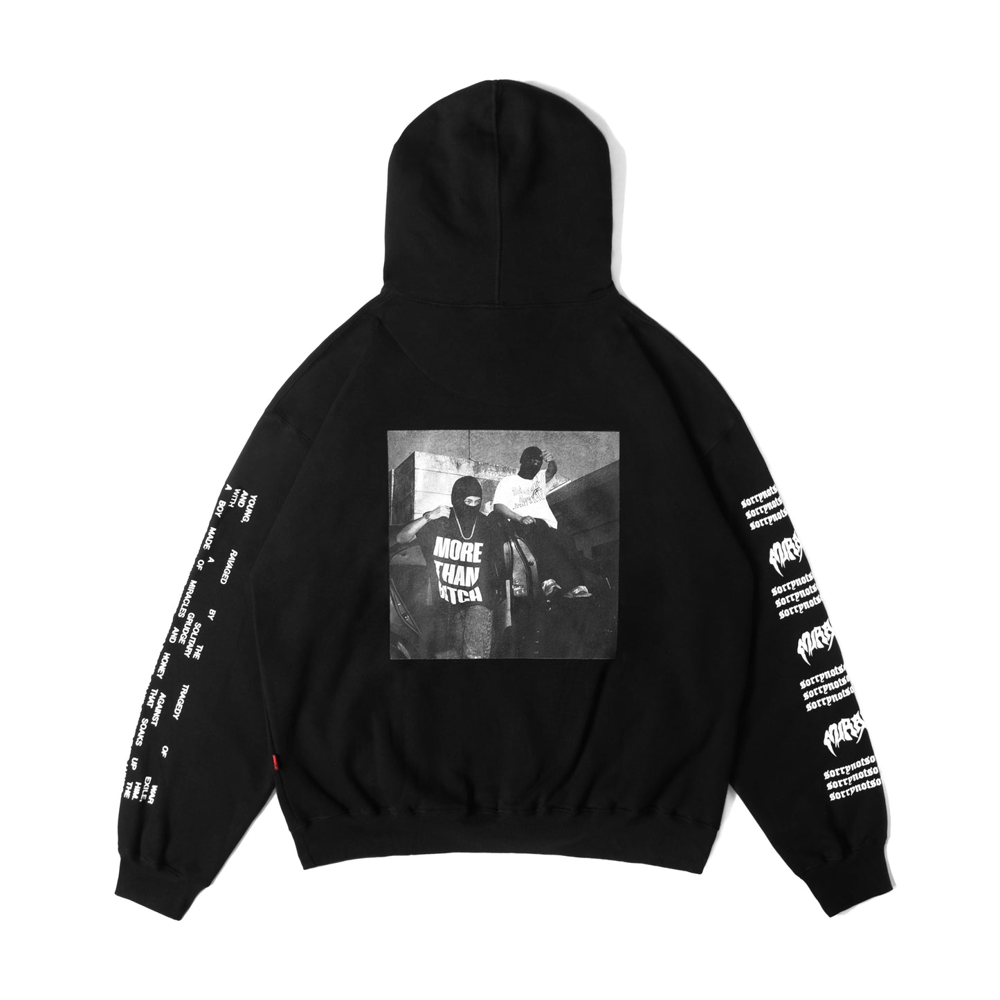 Miracle Mates - Feature Black Hoodie Collaboration SNSB