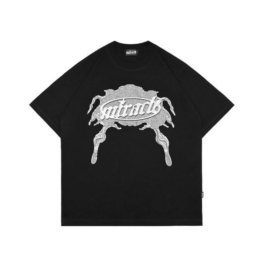Miracle Mates - Suture Black Oversized T Shirt