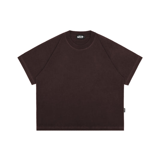 Miracle Mates - Heavycotton Boxy T Shirt Brown