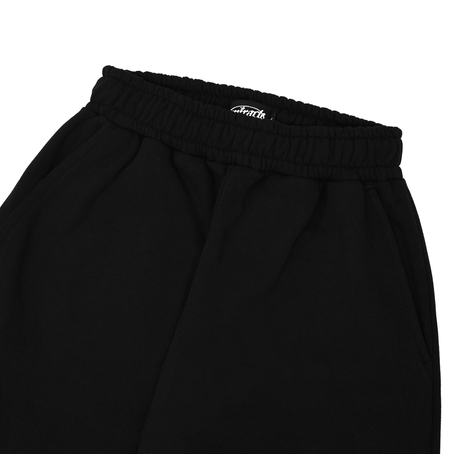 Miracle Mates - Pure Black Baggy Sweatpants