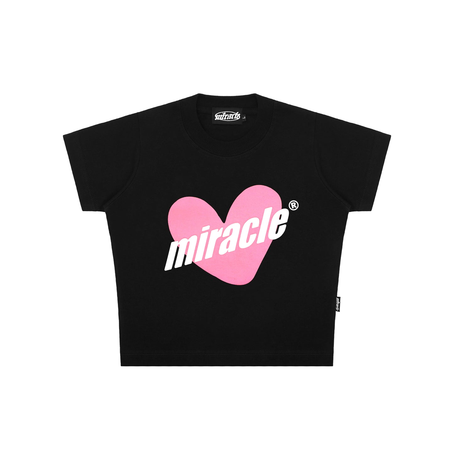 Miracle Mates - Minnaj Black Baby Tee