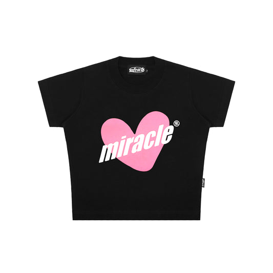 Miracle Mates - Minnaj Black Baby Tee
