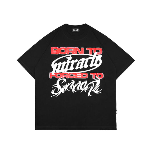 Miracle Mates - Sinner Black Oversized T Shirt