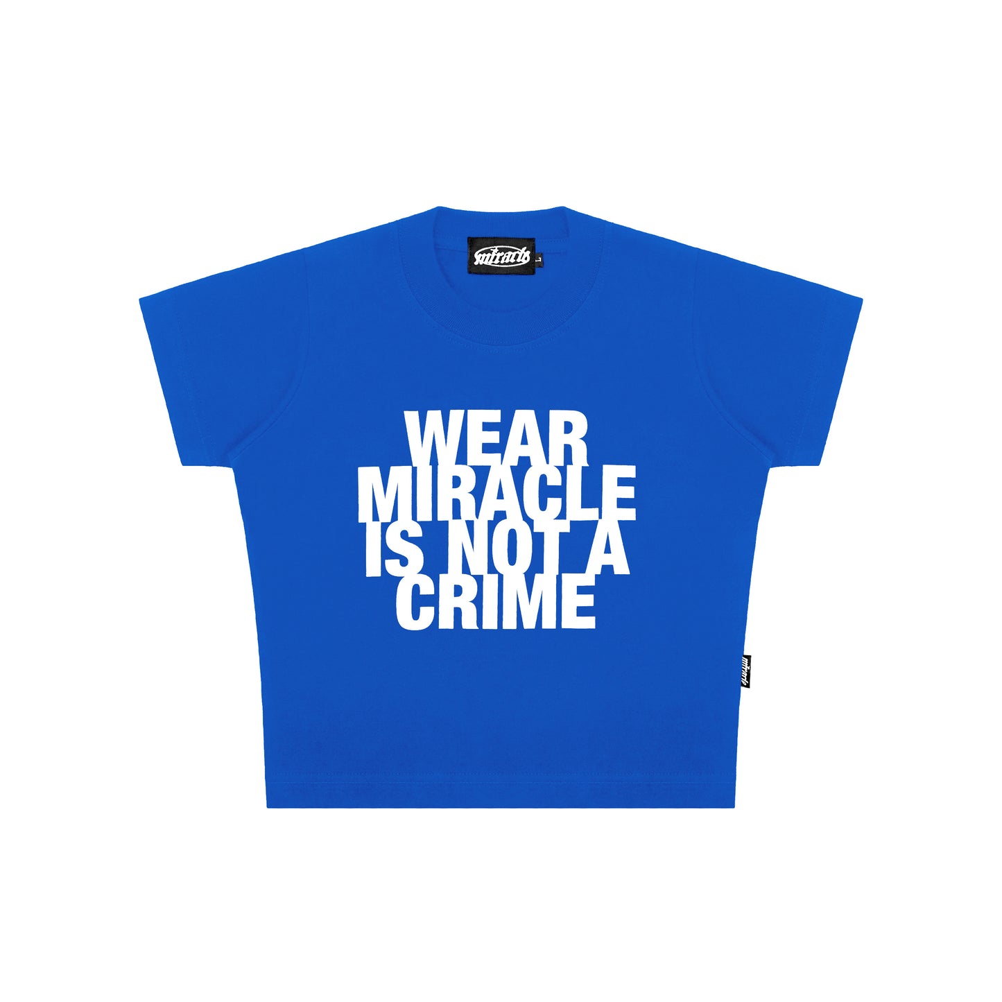 Miracle Mates - Courbe Blue Baby Tee