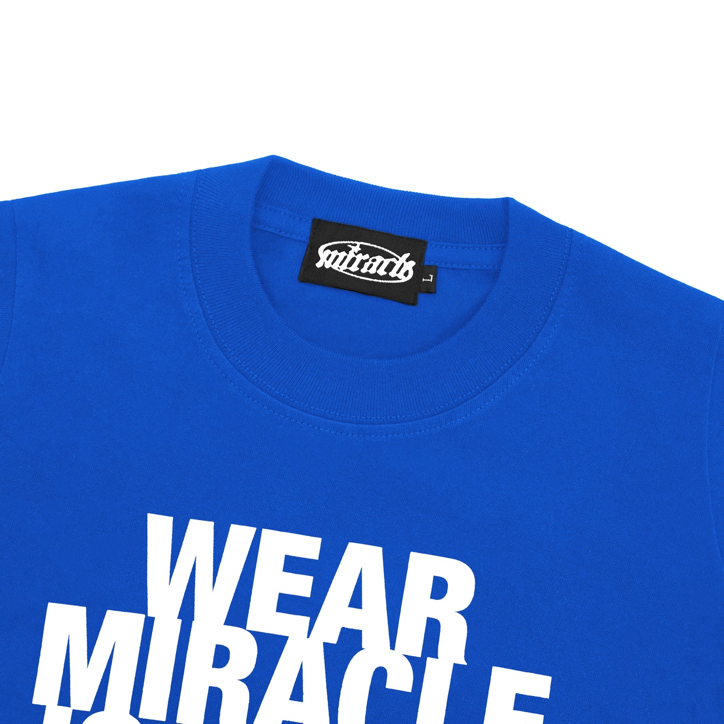 Miracle Mates - Courbe Blue Baby Tee