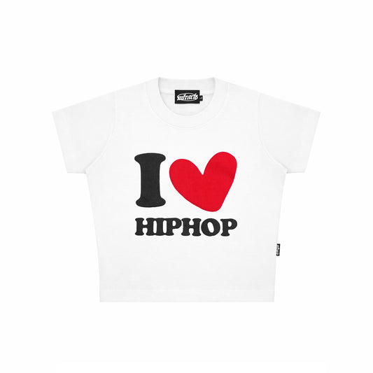 Miracle Mates - Femme White Baby Tee