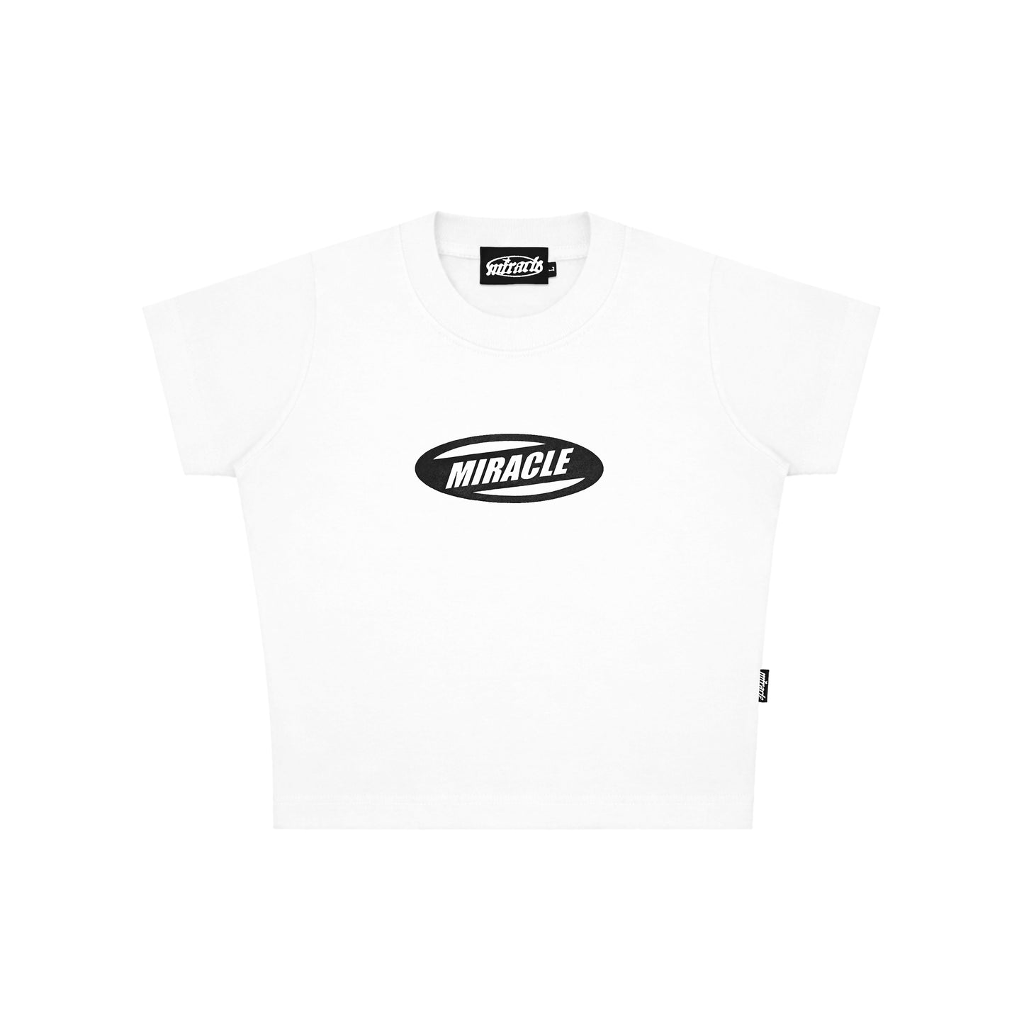 Miracle Mates - Devise White Baby Tee