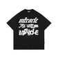 Miracle Mates - Clutter Black Oversized T Shirt