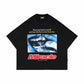 Levres Black Boxy T Shirt