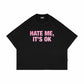 Avoir Black Boxy T Shirt